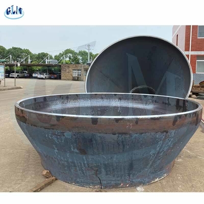 300mm Sand Blasting Carbon Steel Cone Untuk Penukar Panas ASME
