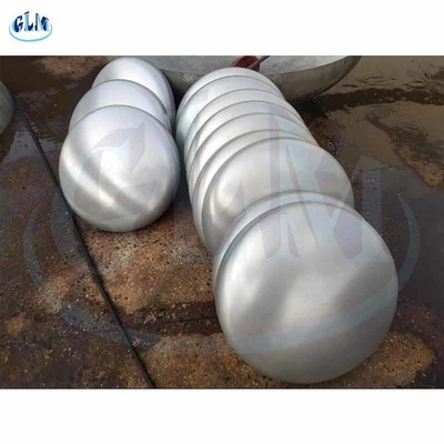 Q245R Q235B Pressure Vessel Dished Ends Flat Bottom Untuk Tangki Penyimpanan Bahan Bakar OEM