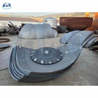 U Bagian Stamp Asme Kepala Elips Asme Flanged Dan Dished Kepala Dimensi 200mm