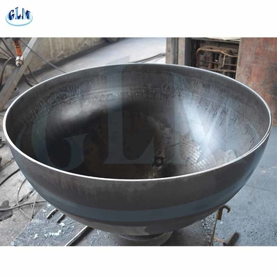 ASME VIII Kapal Tekanan Dome Ends Q235 Baja Dished Kepala Untuk Tangki Seamless Pipe
