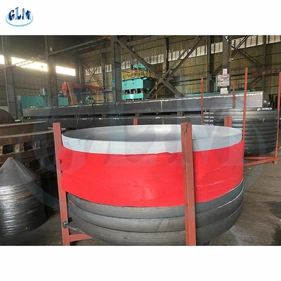 16Mn Q345B Asme Standar Flanged Dan Dished Head Dimensi ASME