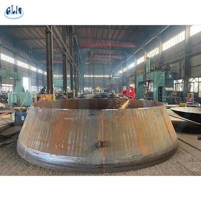 Polyetilen Pipe 25mm Kapal Dished Ends 5000mm Baja tahan karat DIN