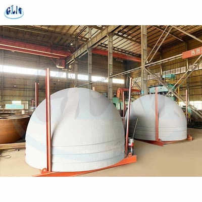 300mm 400mm 6mm Hemispherical Tank Heads SS304 Kapal Baja Karbon