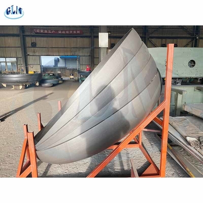 89mm Cold Forming SS304 Ukuran Kepala Semi Elips ASME