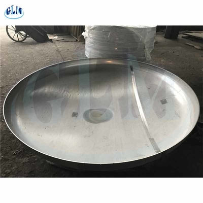 SA516 Gr60 89mm Kepala piring datar GB Tangki piring stainless steel