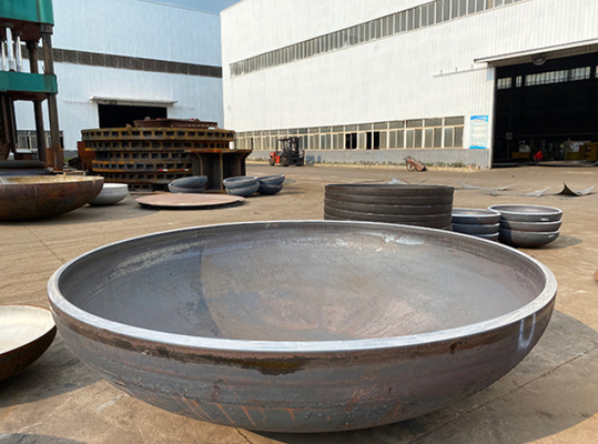 Asme 316l Kapal Tekanan Dish Ends Kepala elips 10000mm