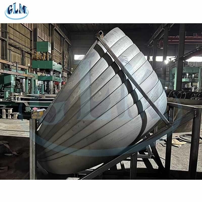 Duplex Elepsoidal Dish Ends 1200mm Dimeter 25mm Tepi Untuk Tangki Penyimpanan
