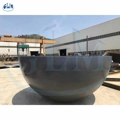 ASME BV PED ISO bersertifikat Kepala Hemisferik 3800mm Diameter 50mm Ketebalan