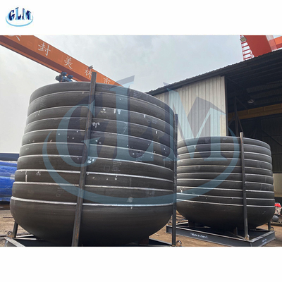 SA516 GR70 Kepala Semi Elips 5000mm Diameter 18mm Ketebalan
