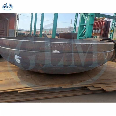 Kepala Tangki Piring Baja Karbon Bentuk Kepala 5200mm Diameter 25mm Ketebalan