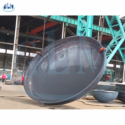 SA516 GR.70 N 2:1 Kepala Semi Elips 4600mm Diameter 80mm Ketebalan