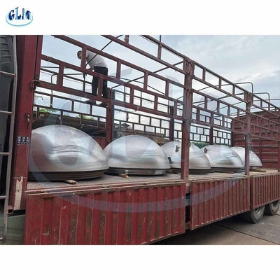 304/304L Baja tahan karat Kepala Hemisferik Dengan Diameter 3500mm Kepala