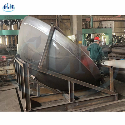 Kapal Tekanan Baja Karbon Kepala Piring 20mm Ketebalan