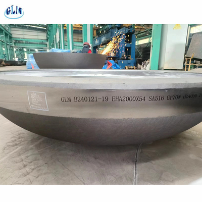 Kepala piring elips dan kepala piring untuk boiler Seal