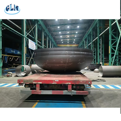 ASME Stamp Carbon Steel Elliptical Dish Caps Untuk Peralatan Tekanan