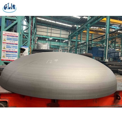 Rasio pengurangan 10% dan diameter 89-10000mm Kepala Elliptical-Dish untuk aplikasi yang disesuaikan