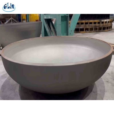 Disesuaikan 89-10000mm Diameter Elips Dish Cap Dengan Ketebalan 2-300mm Untuk Aplikasi Kapal Tekanan