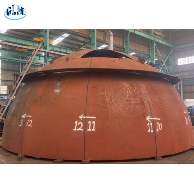 Kepala Hemisferik Split-piece yang disesuaikan untuk peralatan suhu tinggi di industri minyak dan gas
