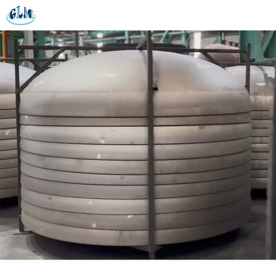 Ketebalan Ujung Piring Ellipsoidal Sandblasting 2mm hingga 300mm Termasuk Pengecatan untuk Aplikasi Tahan Korosi