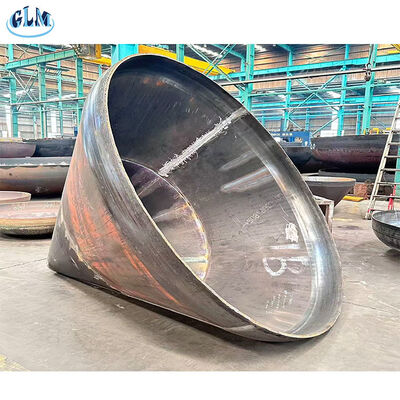 Kepala Tangki Kerucut Baja Karbon dan Baja Tahan Karat dengan Rasio Pengurangan 10% untuk Aplikasi Industri