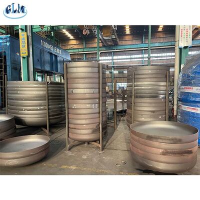 Kepala piring elips yang digunakan dalam boiler industri penukar panas dan tangki penyimpanan