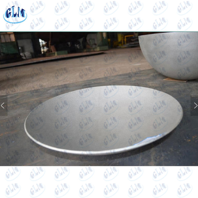 ASME 2 sampai 1 SS304 Kepala Bola Eliptik End Dish Dome Kepala Untuk Boiler PED