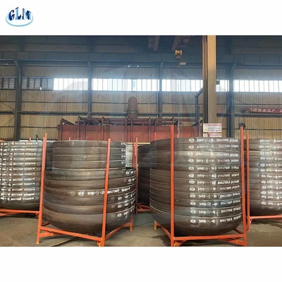 89mm 8000mm Stainless Steel Torispherical Elliptical Dished Kepala Tangki Kepala