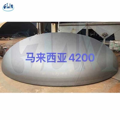 SA516 Gr70 Baja Karbon Eliptik Kepala Piring 4200 Diameter 30mm Ketebalan